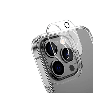 iPhone 14 Pro Max Back Camera Lens Protector - Tough HD Tempered Glass, Scratch & Shatter Resistant, Fingerprint & Stain Proof, Anti-Glare with Enhanced Clarity